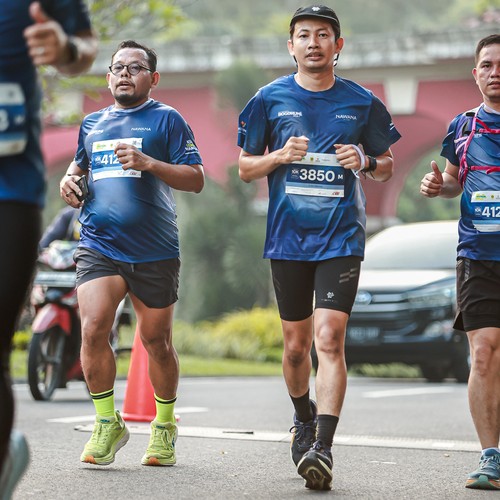 Race photo from BOGORUN 2026