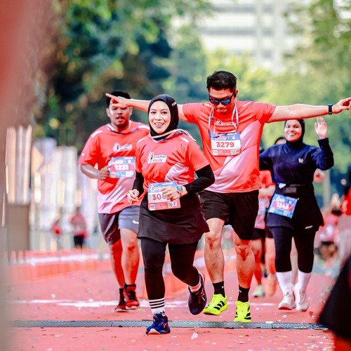Race photo from SMARTFREN RUN 2026