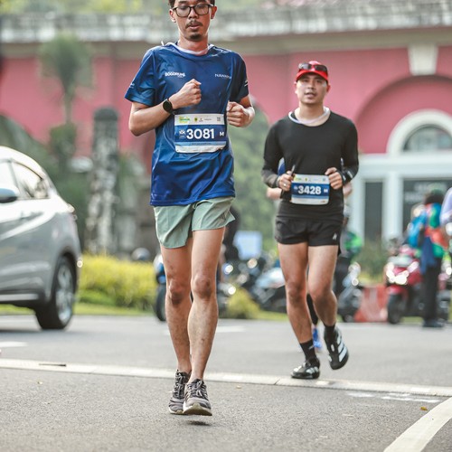 Race photo from BOGORUN 2026