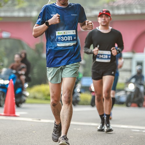 Race photo from BOGORUN 2026