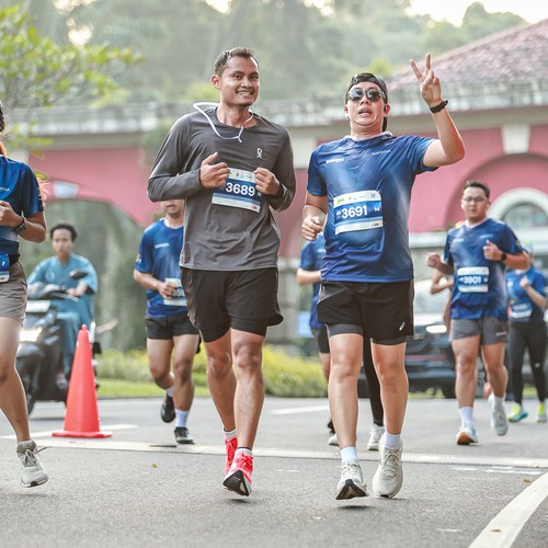 Race photo from BOGORUN 2026