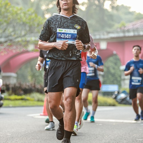 Race photo from BOGORUN 2026