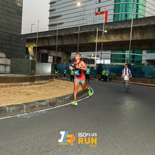 Race photo from ISOPLUS RUN 2026 - JAKARTA
