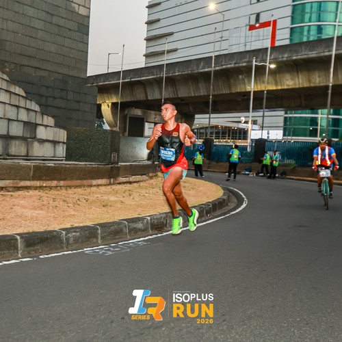 Race photo from ISOPLUS RUN 2026 - JAKARTA