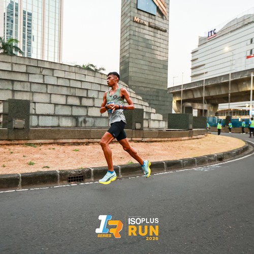 Race photo from ISOPLUS RUN 2026 - JAKARTA