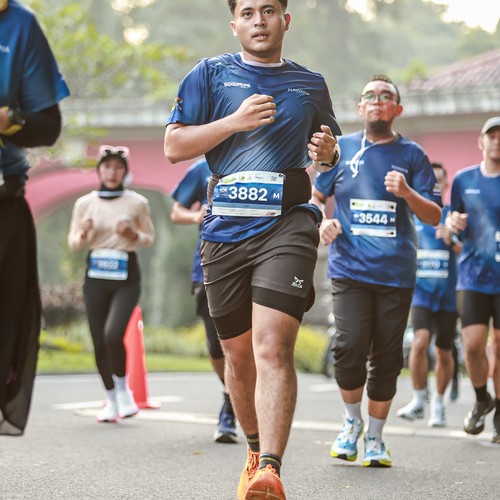 Race photo from BOGORUN 2026