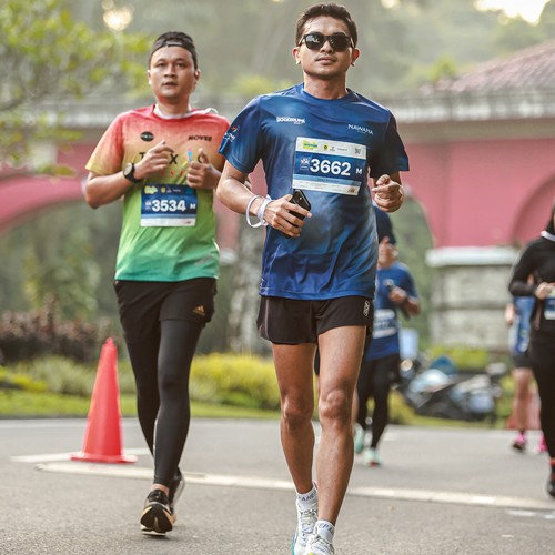 Race photo from BOGORUN 2026