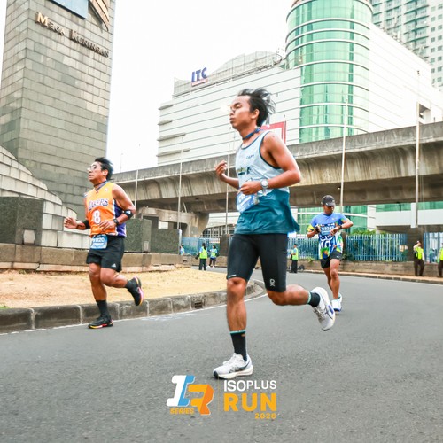 Race photo from ISOPLUS RUN 2026 - JAKARTA