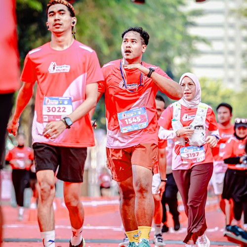 Race photo from SMARTFREN RUN 2026
