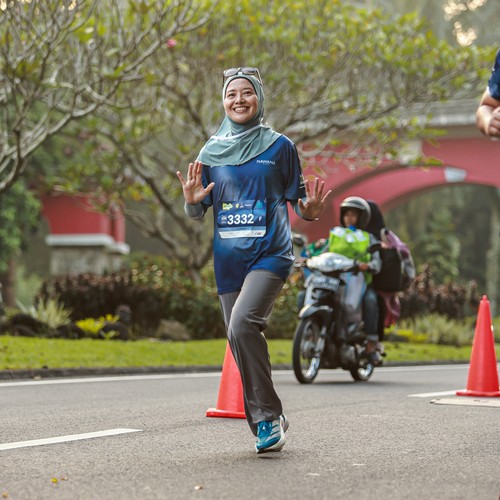 Race photo from BOGORUN 2026