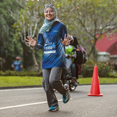 Race photo from BOGORUN 2026