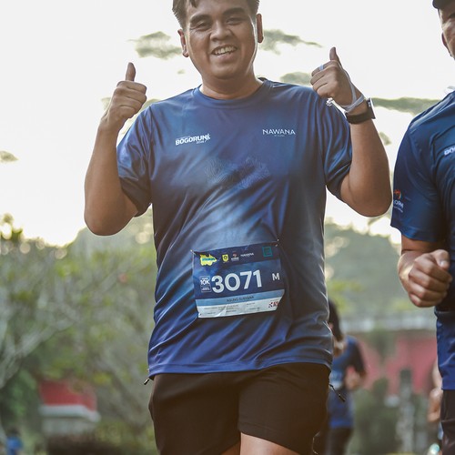 Race photo from BOGORUN 2026