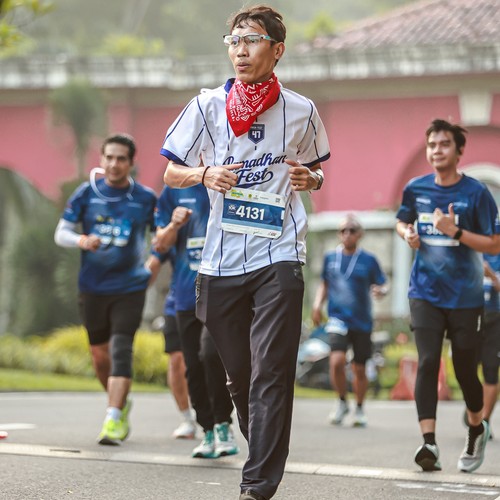 Race photo from BOGORUN 2026