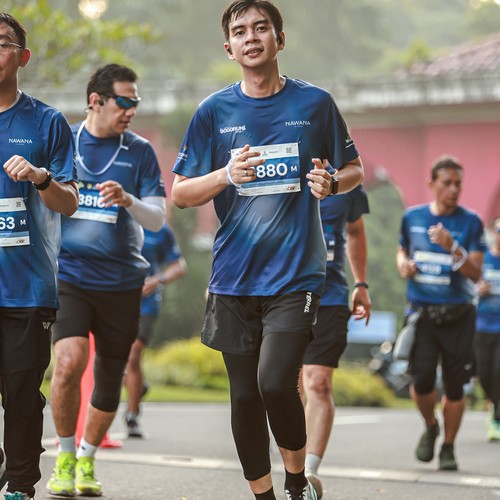 Race photo from BOGORUN 2026