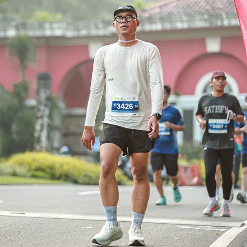 Race photo from BOGORUN 2026