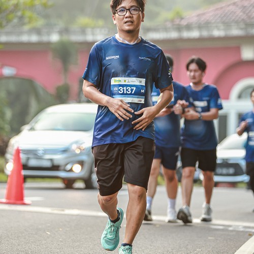 Race photo from BOGORUN 2026
