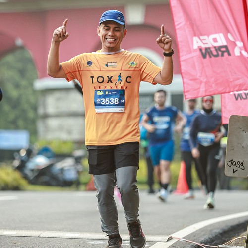 Race photo from BOGORUN 2026