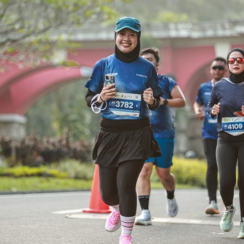 Race photo from BOGORUN 2026
