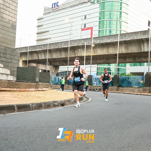 Race photo from ISOPLUS RUN 2026 - JAKARTA