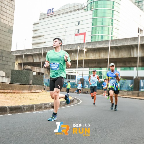 Race photo from ISOPLUS RUN 2026 - JAKARTA