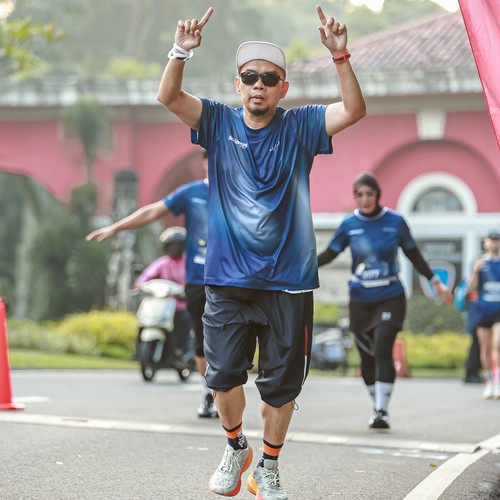 Race photo from BOGORUN 2026