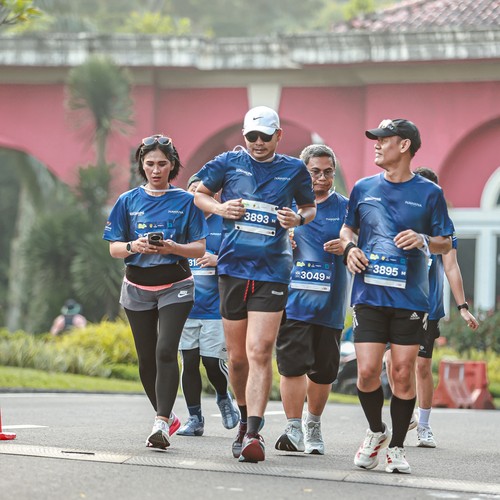 Race photo from BOGORUN 2026