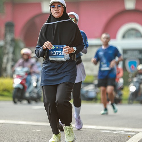 Race photo from BOGORUN 2026