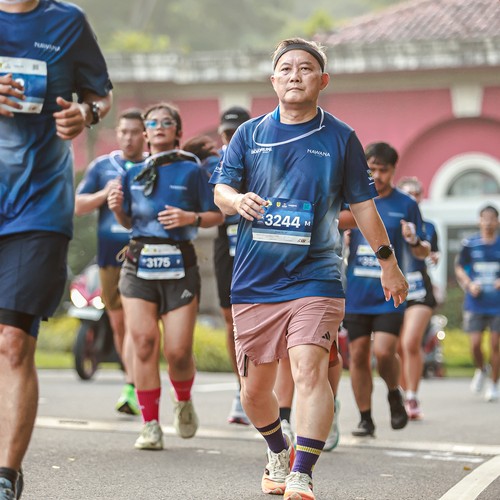 Race photo from BOGORUN 2026