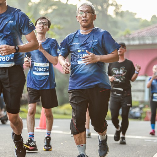 Race photo from BOGORUN 2026