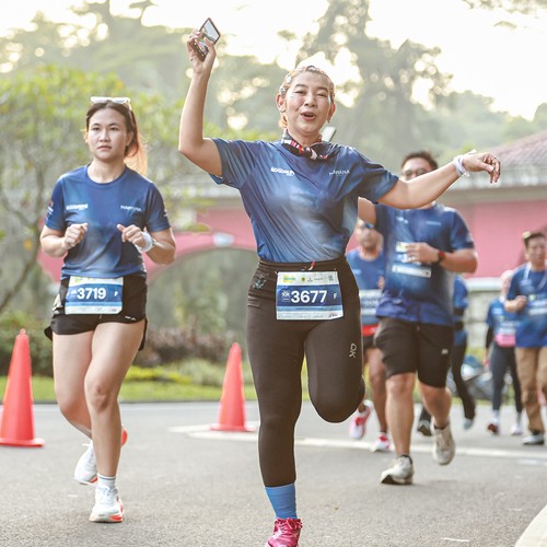 Race photo from BOGORUN 2026
