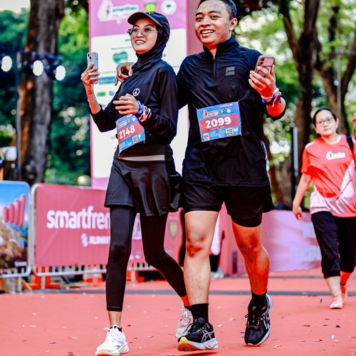 Race photo from SMARTFREN RUN 2026