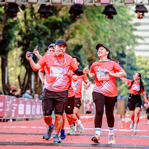 Race photo from SMARTFREN RUN 2026
