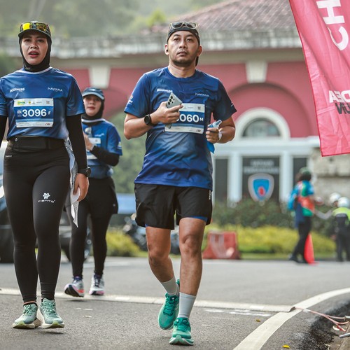 Race photo from BOGORUN 2026