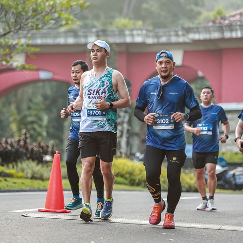 Race photo from BOGORUN 2026