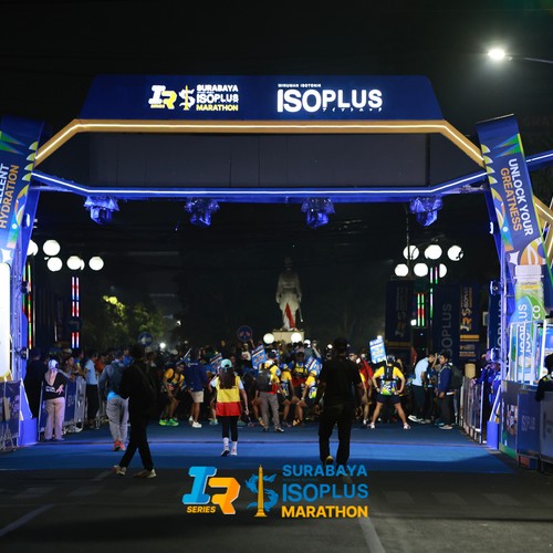 Race photo from SURABAYA ISOPLUS MARATHON 2026