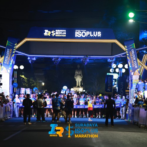 Race photo from SURABAYA ISOPLUS MARATHON 2026