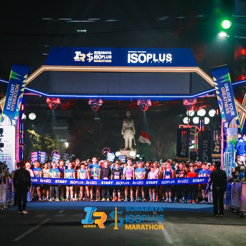 Race photo from SURABAYA ISOPLUS MARATHON 2026