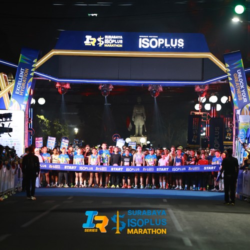 Race photo from SURABAYA ISOPLUS MARATHON 2026