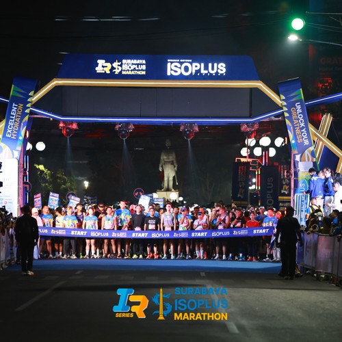 Race photo from SURABAYA ISOPLUS MARATHON 2026