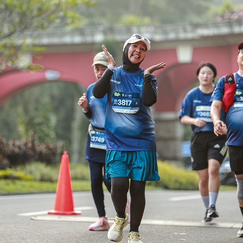 Race photo from BOGORUN 2026