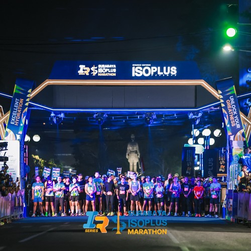 Race photo from SURABAYA ISOPLUS MARATHON 2026