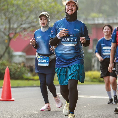 Race photo from BOGORUN 2026