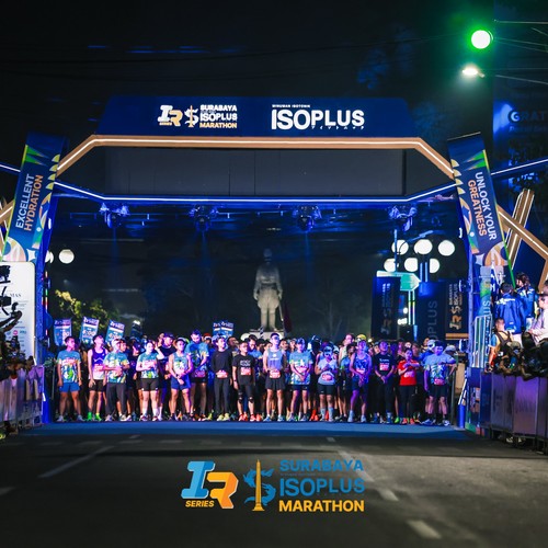 Race photo from SURABAYA ISOPLUS MARATHON 2026