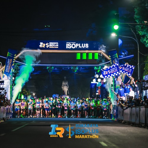 Race photo from SURABAYA ISOPLUS MARATHON 2026
