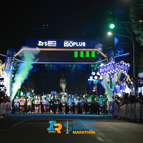 Race photo from SURABAYA ISOPLUS MARATHON 2026