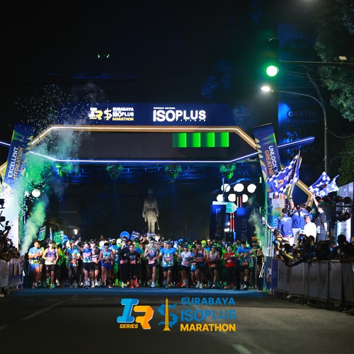Race photo from SURABAYA ISOPLUS MARATHON 2026