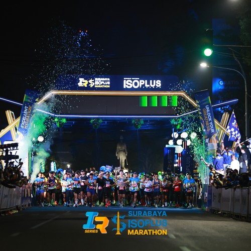 Race photo from SURABAYA ISOPLUS MARATHON 2026