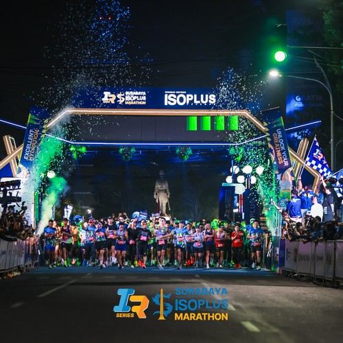 Race photo from SURABAYA ISOPLUS MARATHON 2026