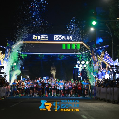 Race photo from SURABAYA ISOPLUS MARATHON 2026
