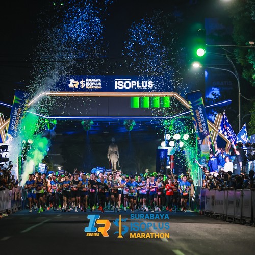 Race photo from SURABAYA ISOPLUS MARATHON 2026